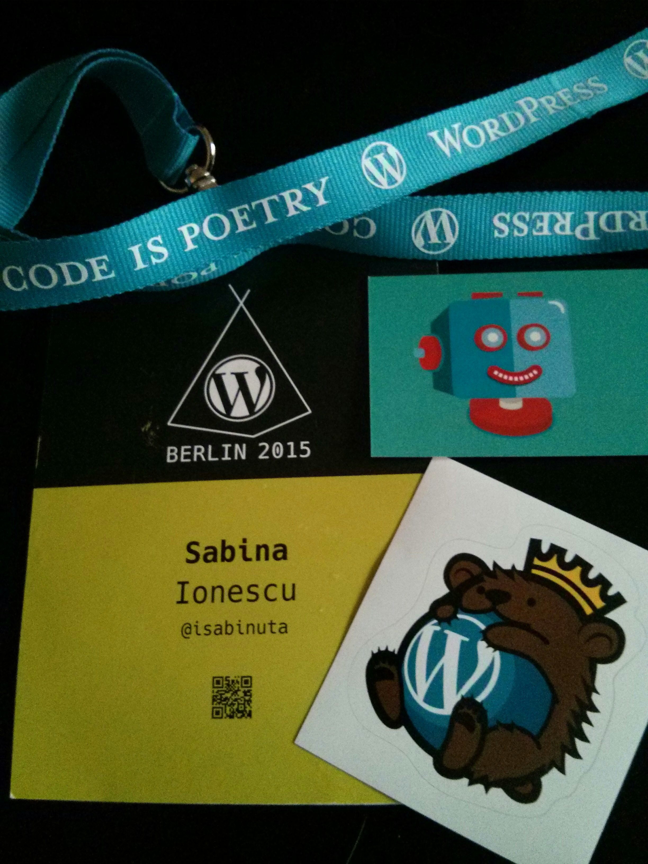 WordCamp offical badge
