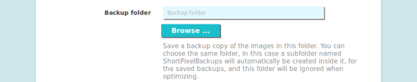 webiste optimizer backup