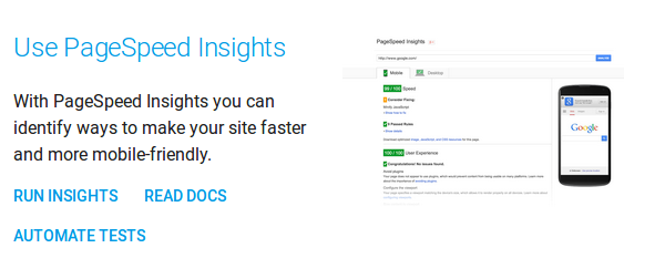  Screenshot Google PageSpeed Insights