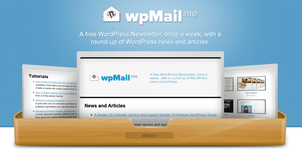 wpmail newsletter