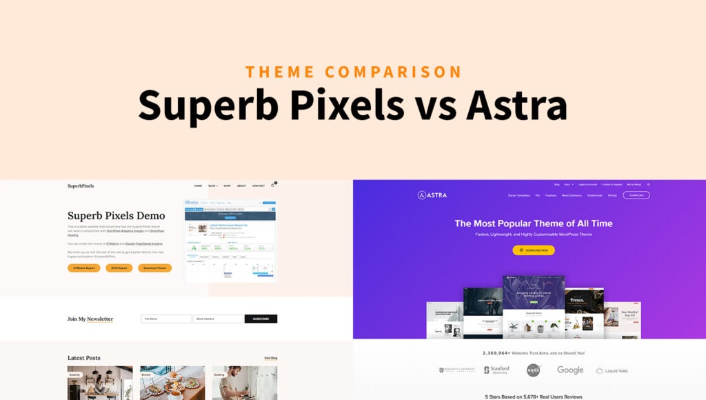 Superb Pixels vs Astra