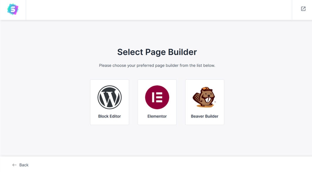 starter templates page builder