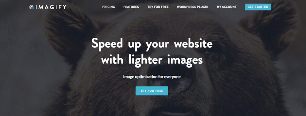 imagify online image compression tool