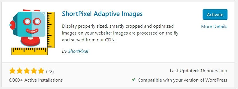 Shotpixel adaptive image plugin 
