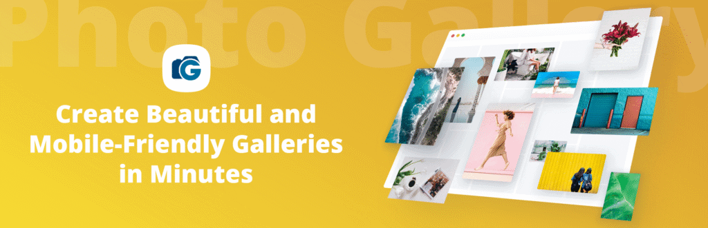 10 Best WordPress Photo Gallery Plugins to Create a Beautiful Photo Gallery 10web gallery banner
