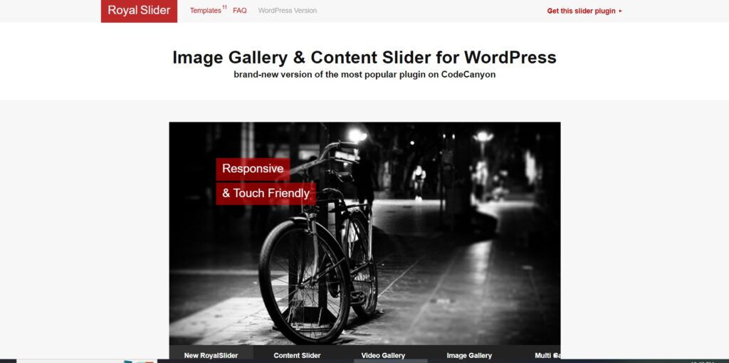 Royal Slider WordPress Slider Plugin