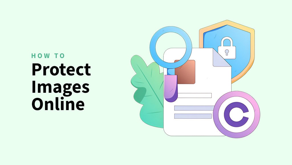 how to protect images online