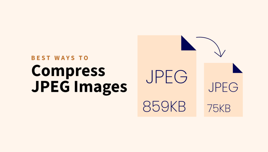 best ways compress jpeg images