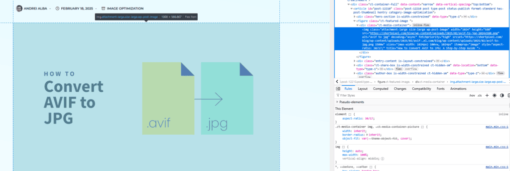 What is The Best Image Size For an Article - ShortPixel Blog