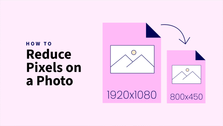 reduce pixels on photo