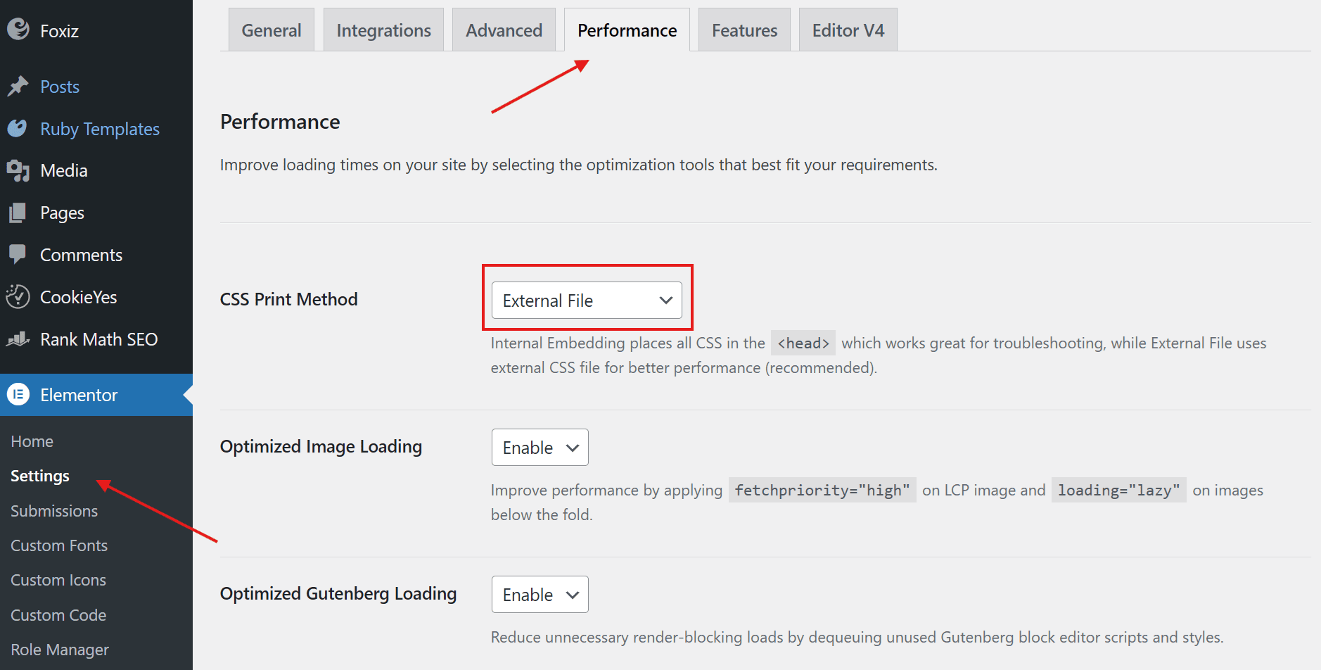 20 Common Elementor Performance Problems and How to Fix Them elementor css print method