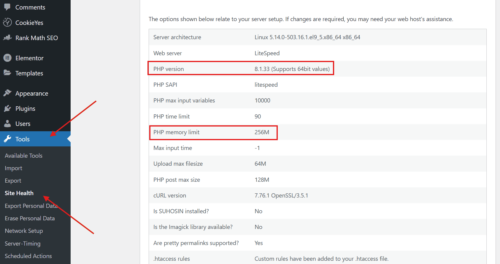 20 Common Elementor Performance Problems and How to Fix Them wordpress php version