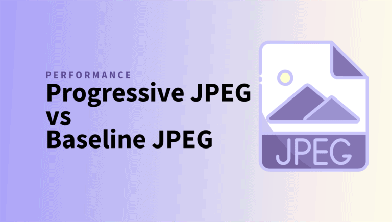 Progressive JPEG vs Baseline JPEG