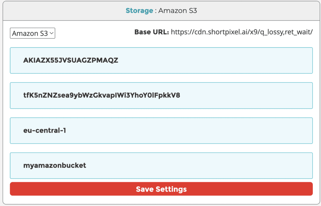 amazon s3 setup