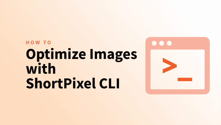 Optimize Images with ShortPixel CLI