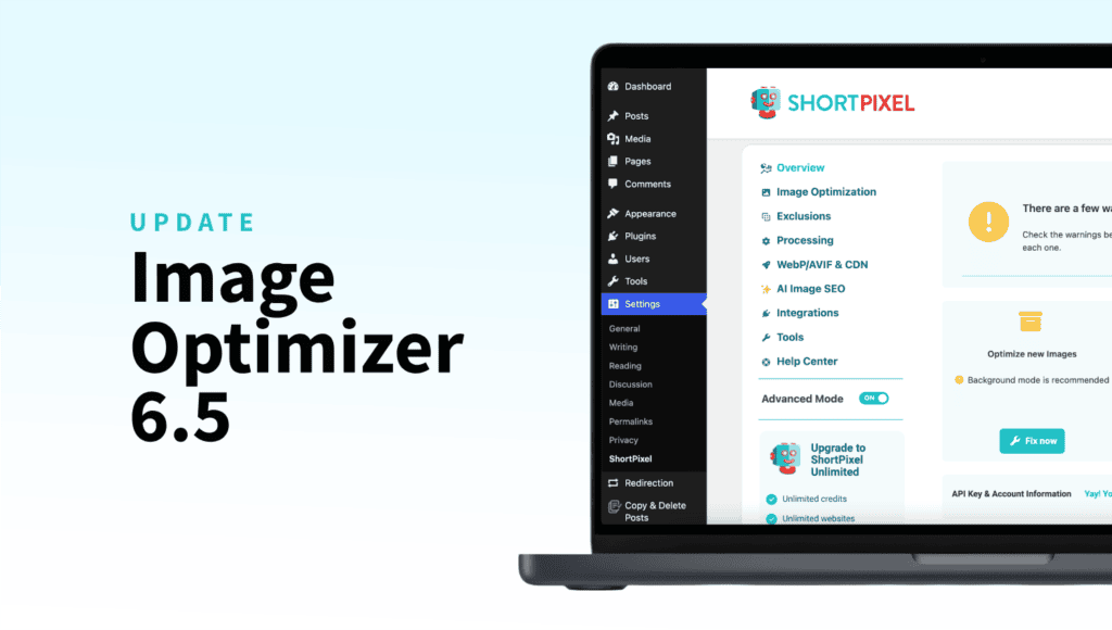 ShortPixel Image Optimizer The Smart Backups AI Control Update