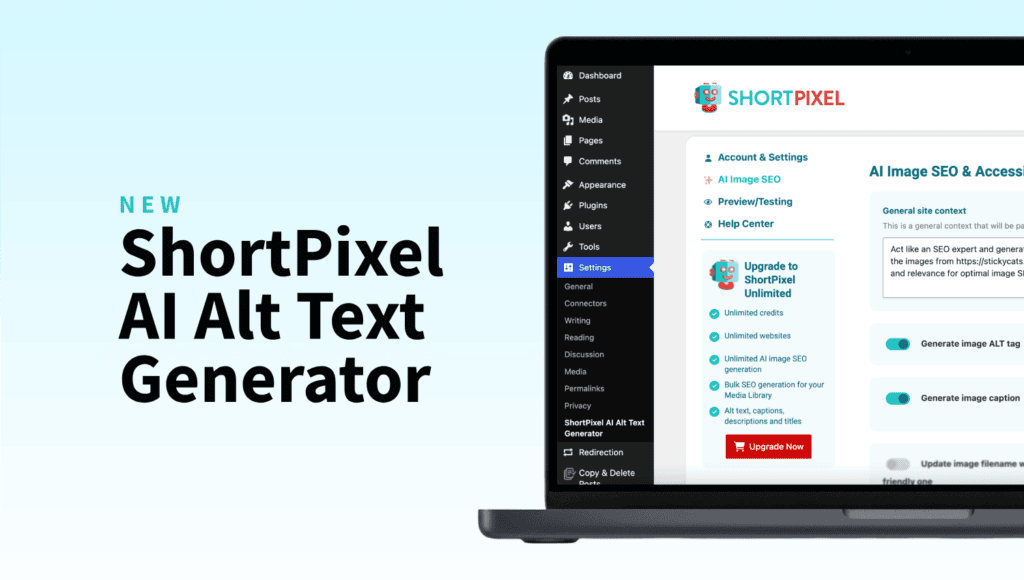 ShortPixel AI Alt Text Generator
